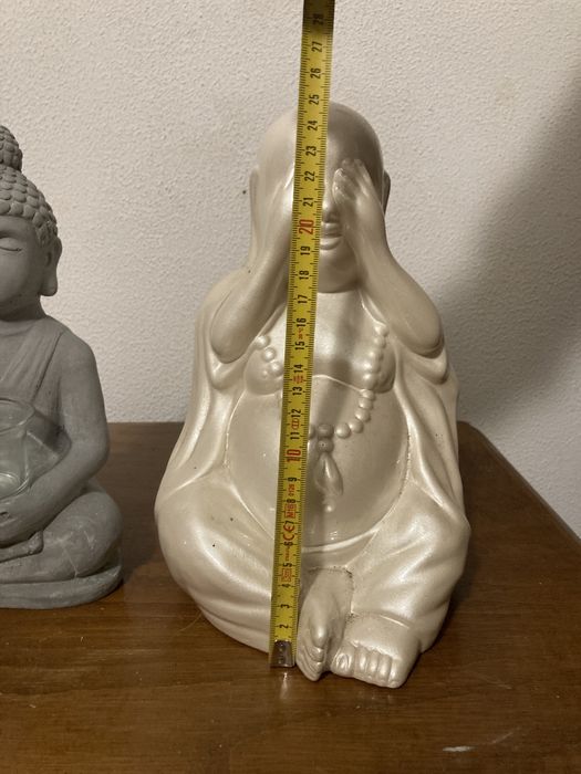 Buda cego buda de porcelana