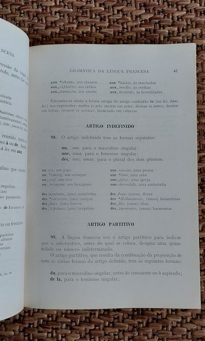 Gramática da Língua Francesa