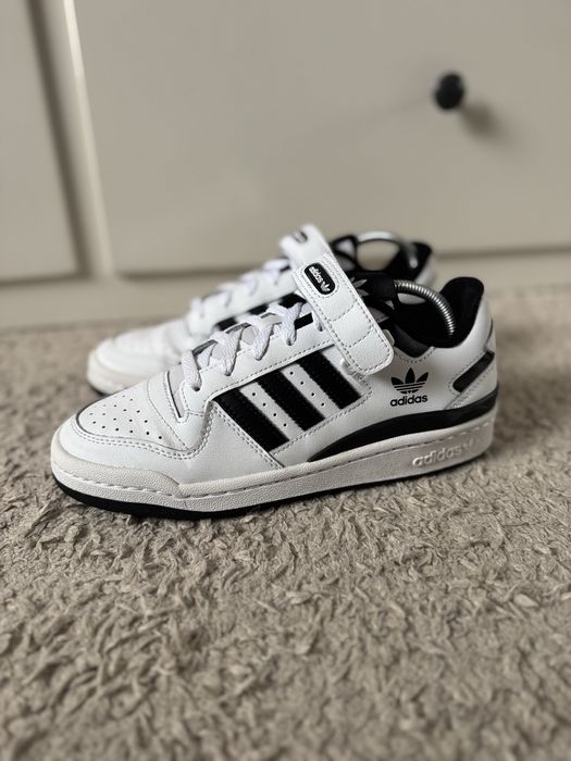 Buty sportowe trampki Adidas Forum Low białe