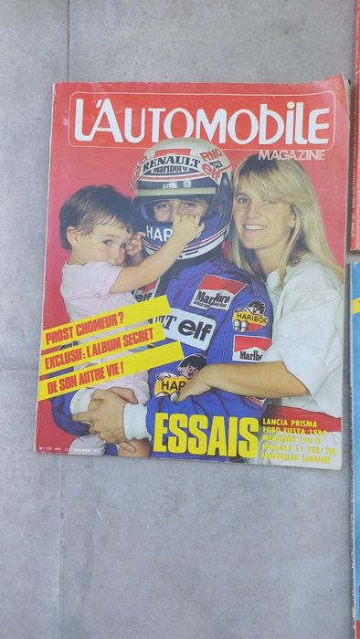 Revistas L'automobile antigas
