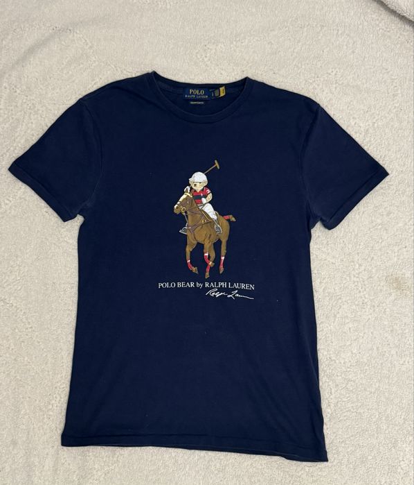 Футболка polo larph lauren custom slim fit