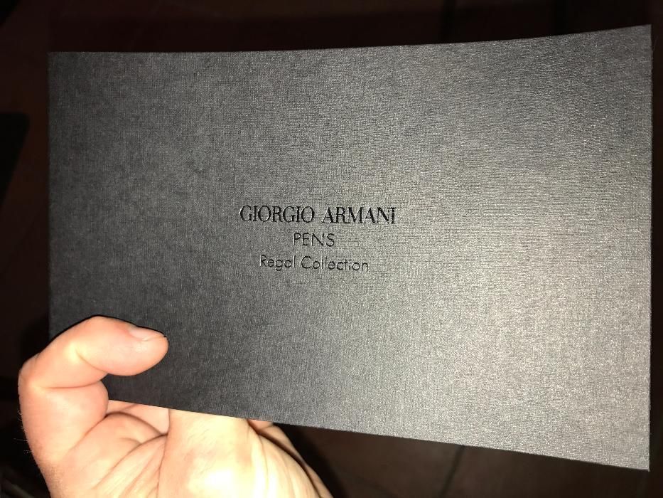 Vendo caneta colecção armani regal
