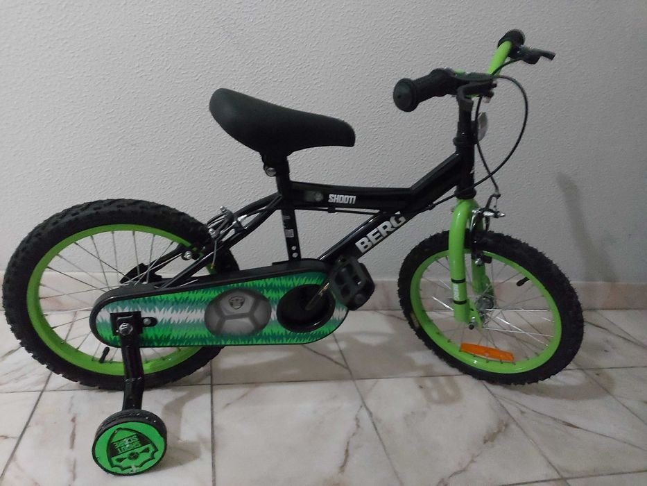 Bicicleta Infantil BERG Aro 12 – Com Rodinhas – Excelente Estado