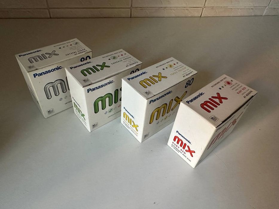 Мини-диски 200шт Panasonic Mix MD 80.