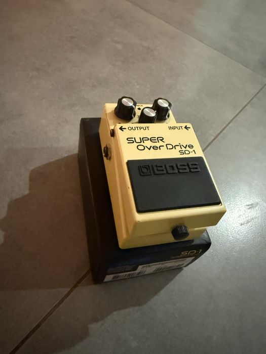 Boss SD-1 Super OverDrive – efekt gitarowy