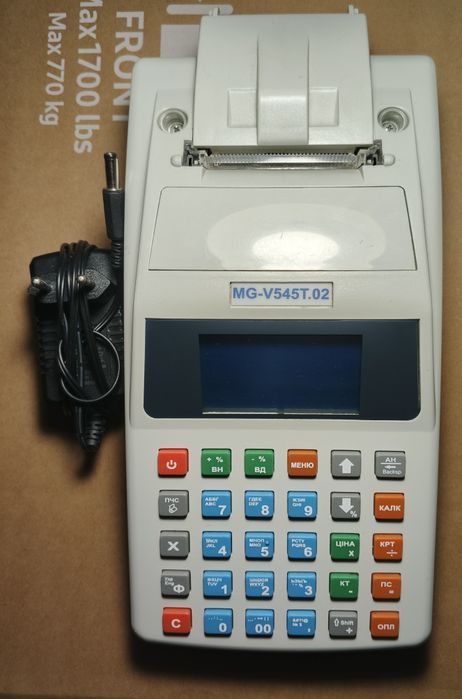 Портативный кассовый аппарат MG-V545T.02 (как есть)