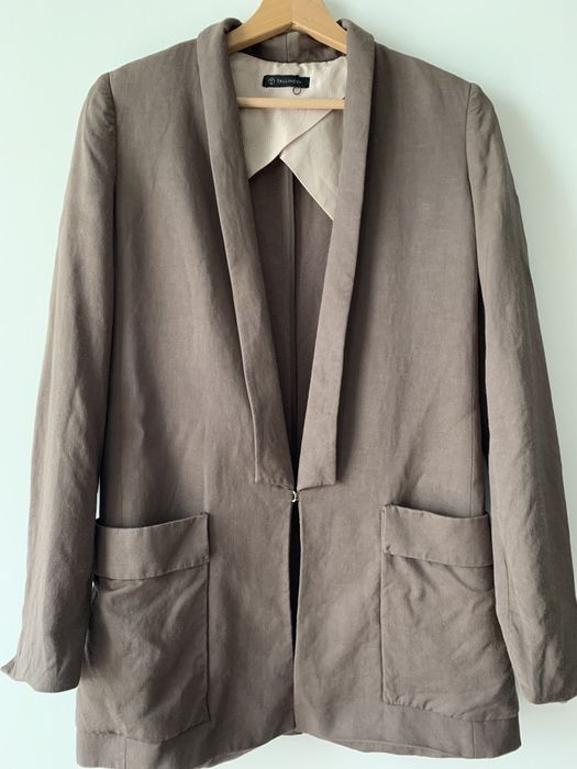 Blezer marynarka żakiet Tallinder 36 S chłodny beż