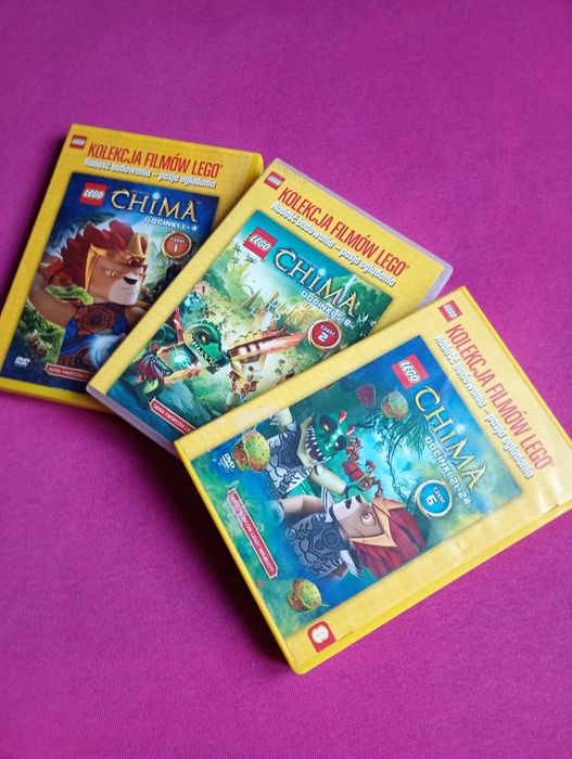 Bajka LEGO Chima DVD 3 szt