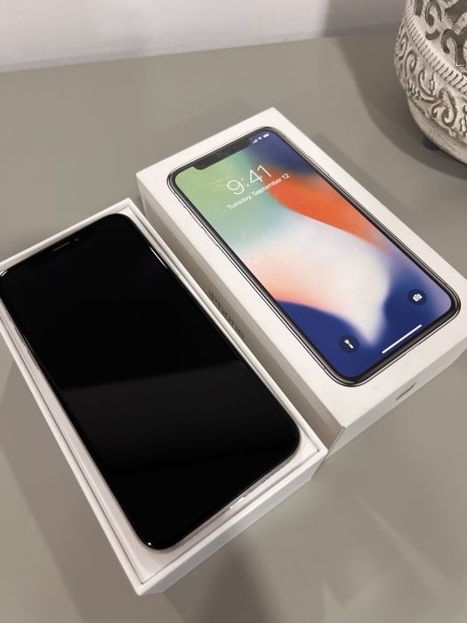 Iphone X 64G branco com capas incluidas