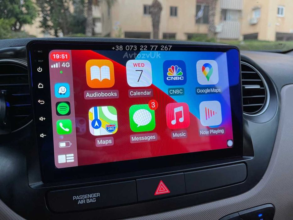 Магнитола ELANTRA Hyundai I10 I20 I30 AVANTE Tesla CarPlay Android 16