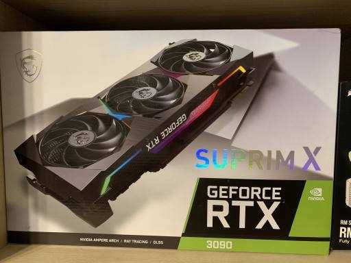 Karta graficzna MSI GeForce RTX 3090 SUPRIM X 24GB GDDR6X