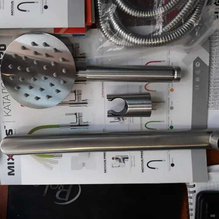 НЕРЖАВЕЙКА Германия MIXXUS Смеситель\змішувач\кран для ванной комнаты