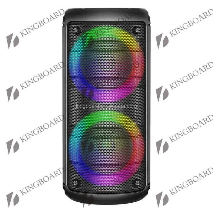 Coluna Led  Bluetooth FM Sd Card