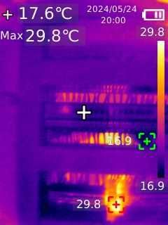 Lokalizacja wycieków --- wycieki --- kuny --- termowizja