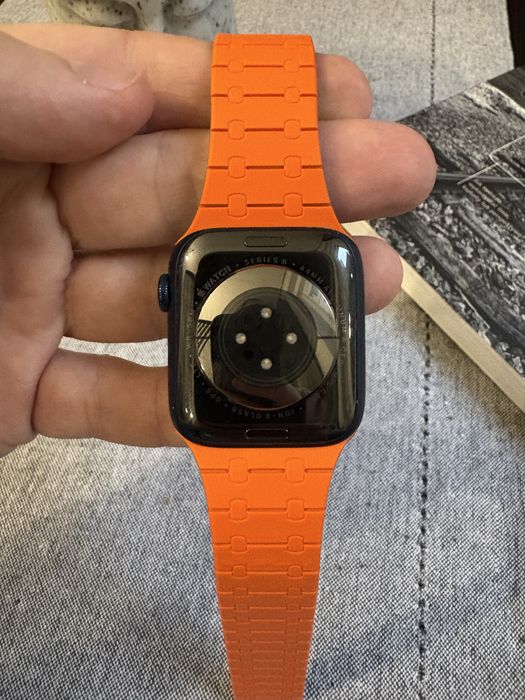 Apple Watch Series 6 GPS + Cellular 44mm Blue 94% Baterii