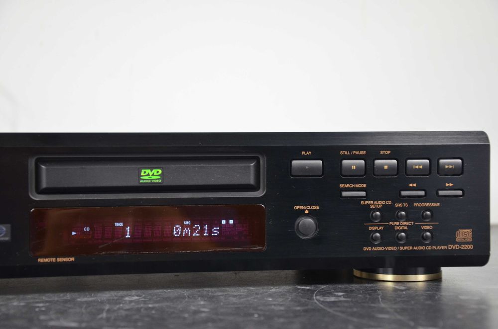 Odtwarzacz DENON DVD-2200 DVD/CD/MP3/SACD/DVDA czarny Okazja