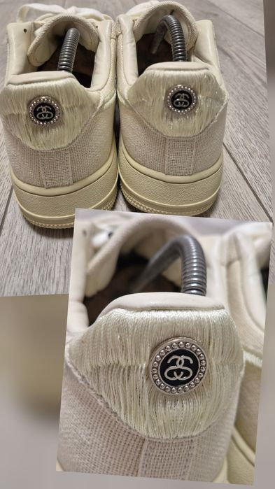 Кросівки Nike×Stussy Air Force 1 Low Fossil,43 розмір
