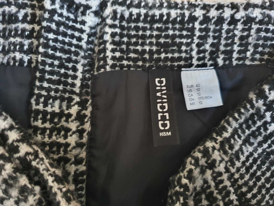 Nowa spódniczka, miniówa z H&M, kratka