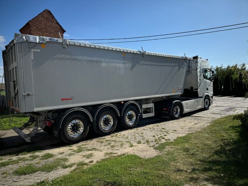 Naczepa wywrotka  Benalu 2023r 46m3 waga 5380kg
