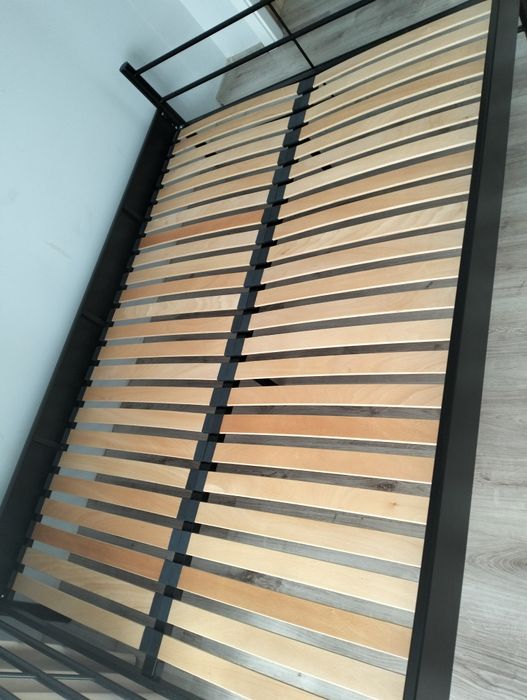 Łóżko sypialniane metalowe 160x200