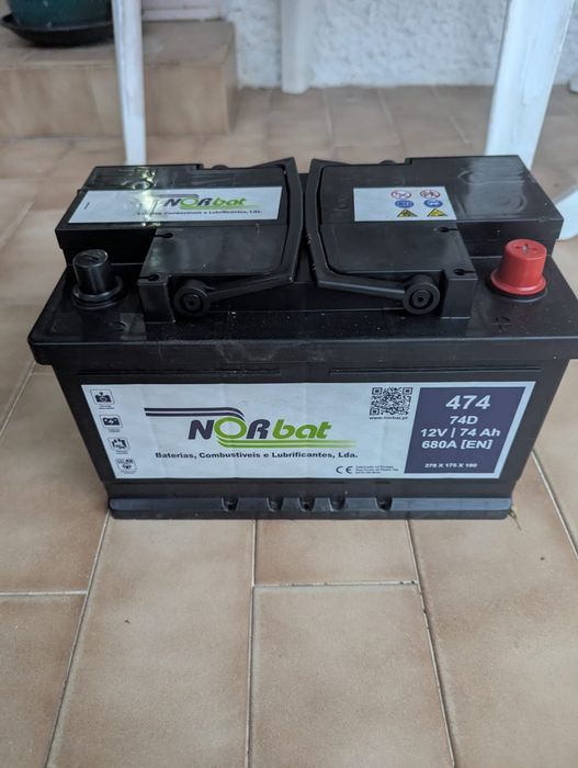 Bateria auto nova