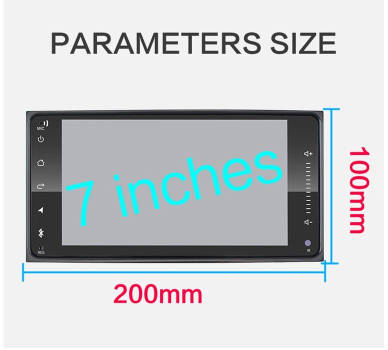 Radio Nawigacja Android Toyota Corolla,RAV4,Camry,Previa,Vios