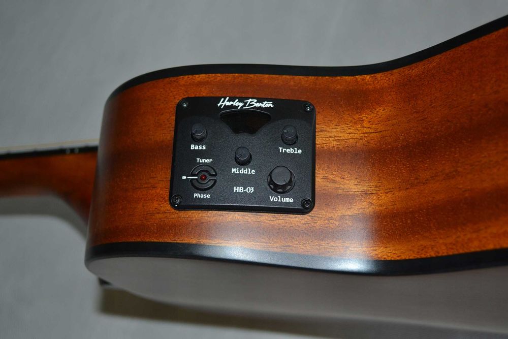 Harley Benton GS-TRAVEL-E nowa gitara elektroakustyczna 3/4 +pokrowiec