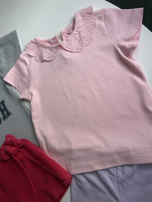 98см набір речей zara юбка шорти спідниця футболка велосипедки зара для дівчинки дівчачий