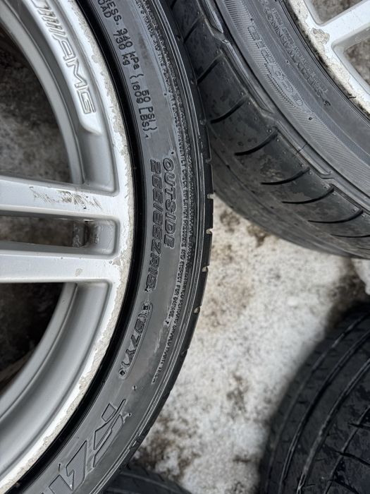 Продам диски AMG з мерседеса w212 різноширокі