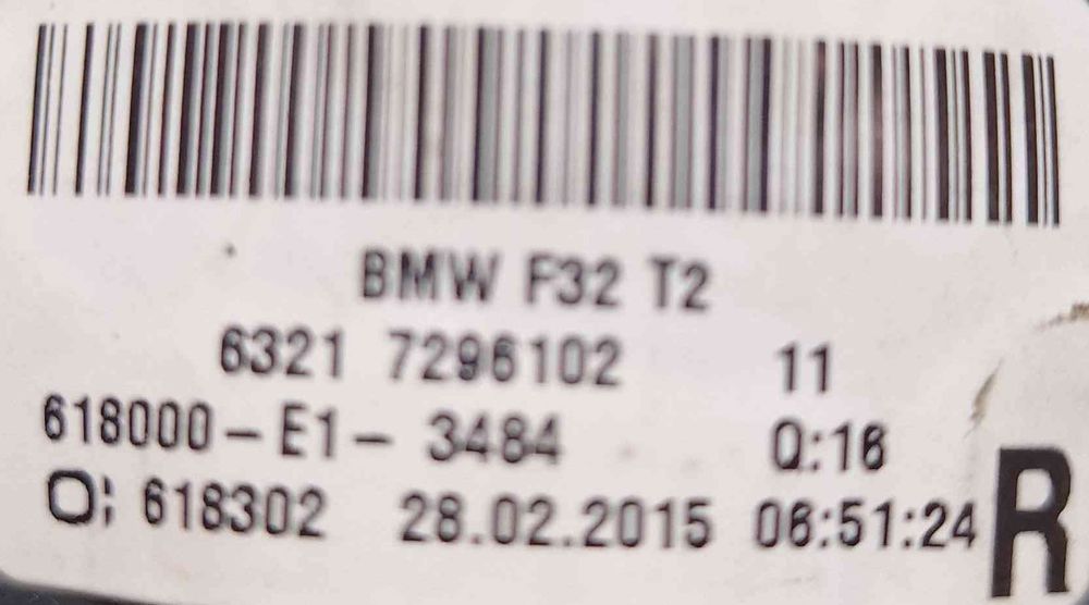 Farolim da Mala Direito 63217296102 - BMW 4 Gran Coupe