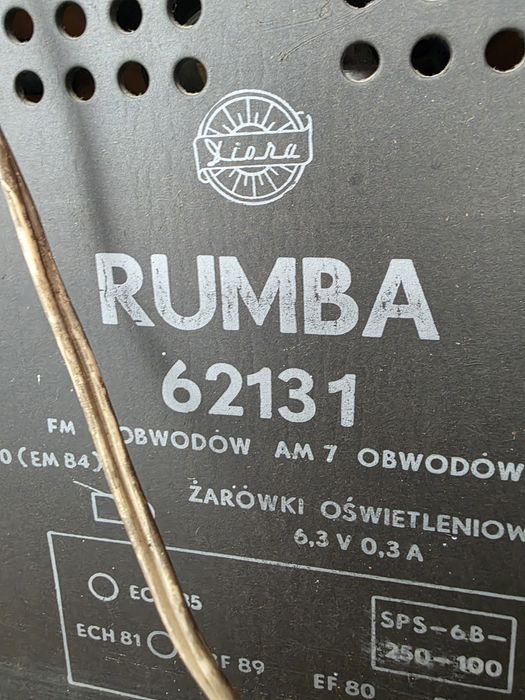 Radio Vintage Rumba 62131 klasyk PRL