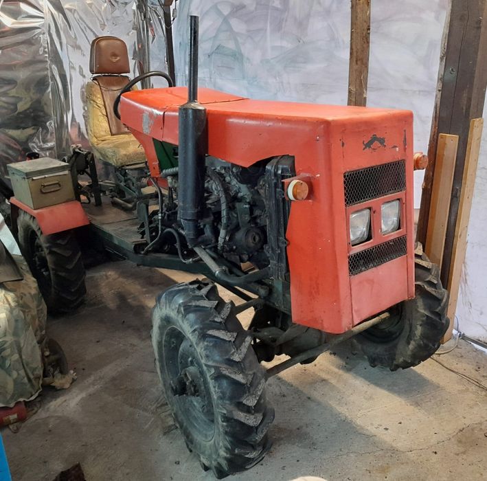 Traktorek samoróbka