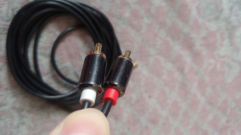 Аудио кабель 3,5 аудио на RCA 2 Тюльпана брендовый новый