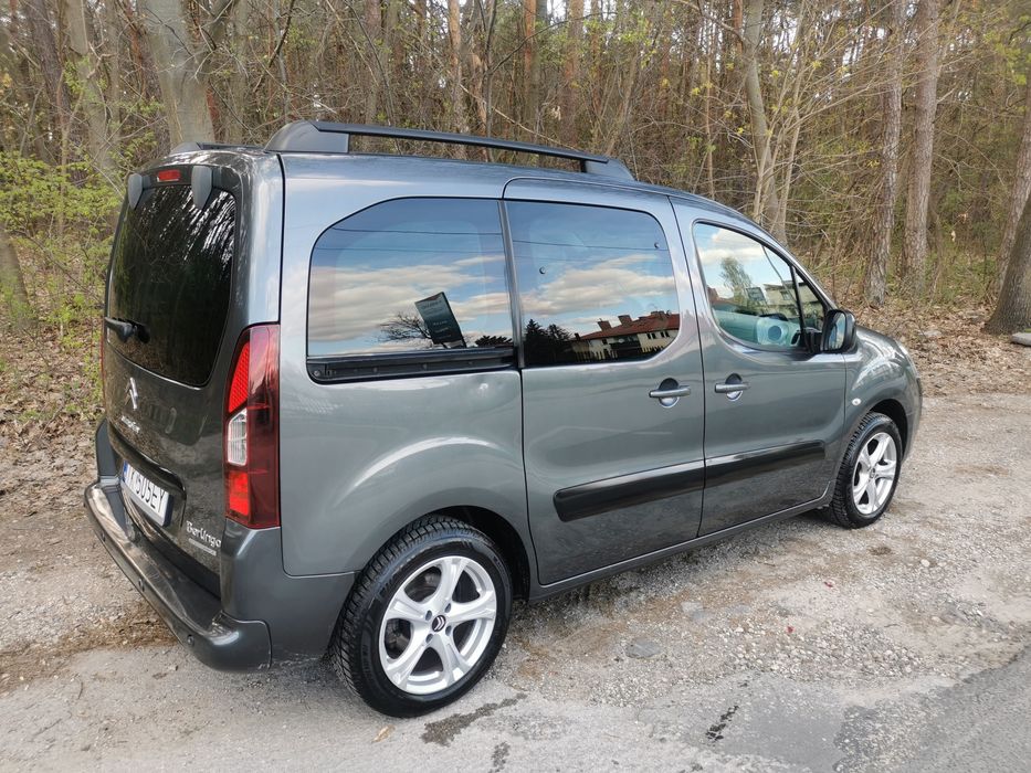 CITROEN BERLINGO  2015R, AUTOMAT, 1.6 HDI  92Km, Multispace, Bogata wersja