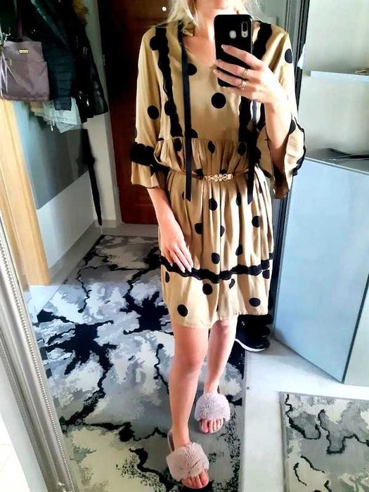 Sukienka cappuccino Feema