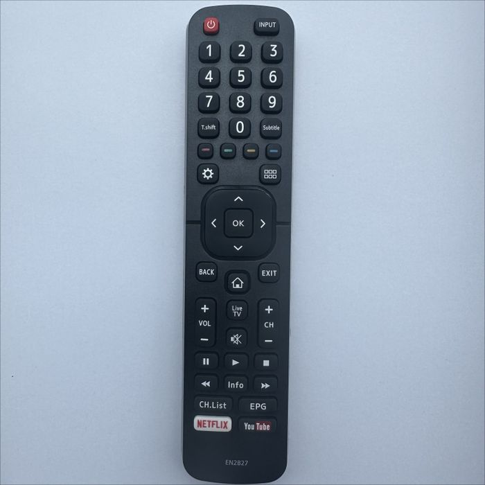 Comando para televisão Hisense