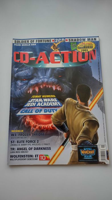 CD-Action 9/2003 90 są płyty, brak pudełka i tipsomaniaka Piaski