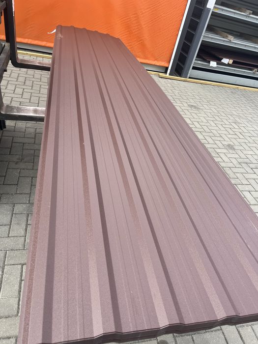 Blacha Trapezowa T-18S RAL 8017 MAT 0,50mm II gatunek