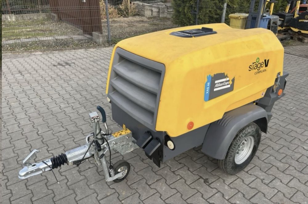 Дизельний гвинтовий компресор Atlas Copco XAS 48 (2.8 м³/7 bar) • 2021 рік