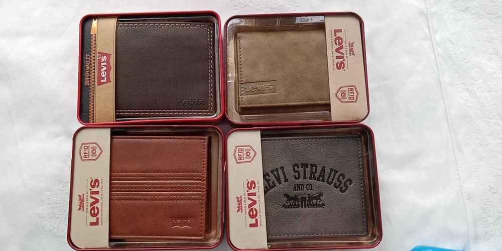 Кожаные кошельки из США