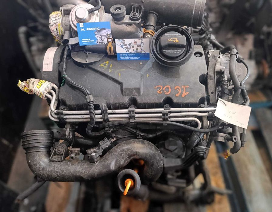 MOTOR USADO VOLKSWAGEN TOURAN 1.9TDI 100CV REF. AVQ
