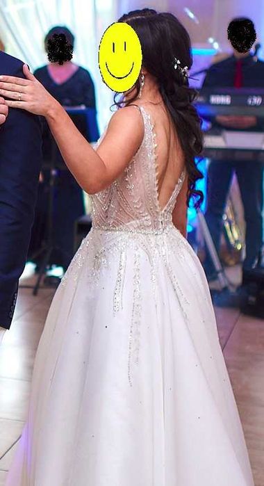 Suknia ślubna r. 36 (projekt Patrycji Pardyki)