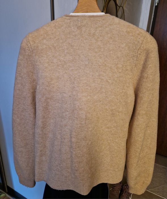 Krótki sweterek Mango XL 42 beżowy