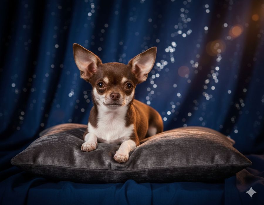 Дівчинка чіхуахуа міні