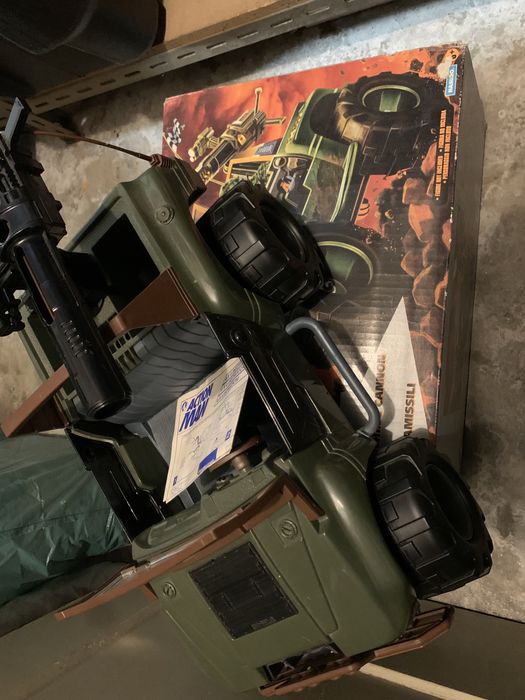 Jeep action man antigo
