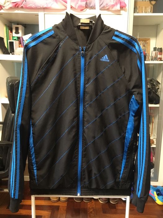 Кофта ветровка бомбер Adidas climalite олимпийка