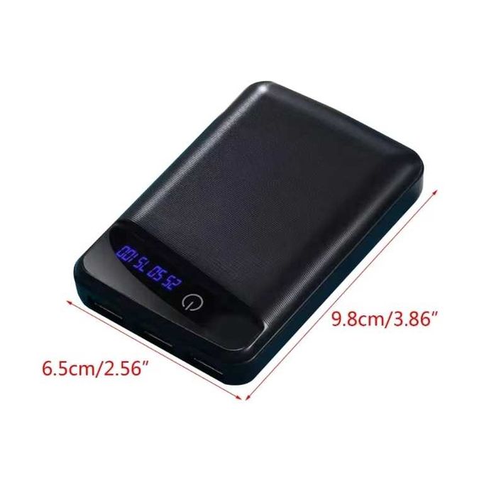 Power Bank + 3x18650 Battery 2550mAhx3