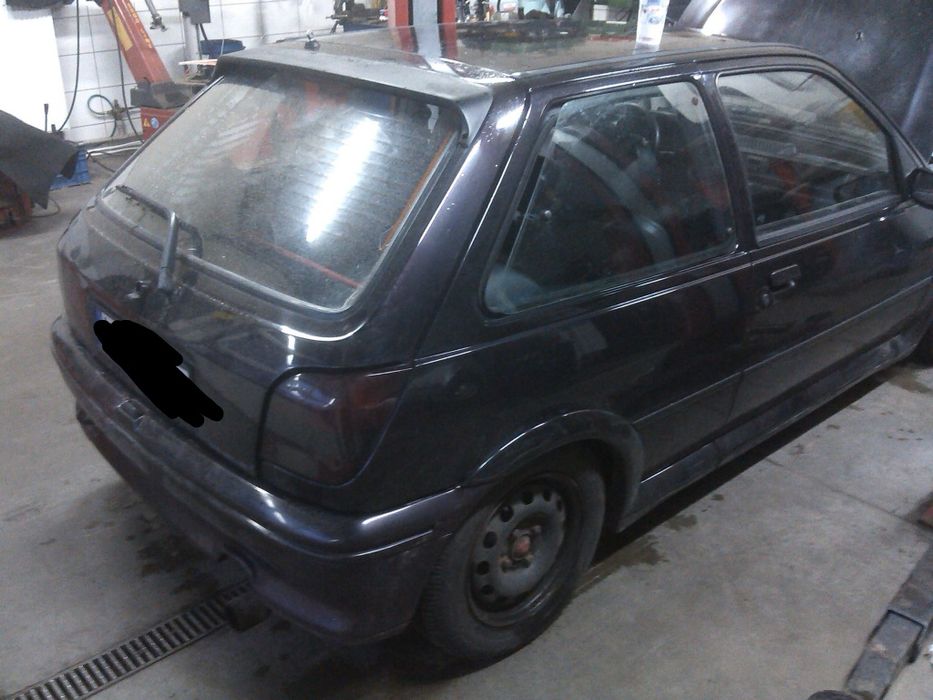 Pakiet zderzak przód, tył, listwy progowe fiesta mk3 XR2i