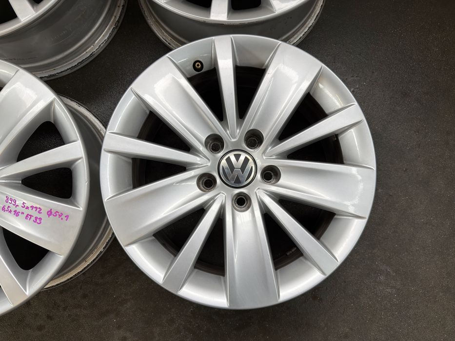 Felgi aluminiowe oryginalny VW 16” 5x112