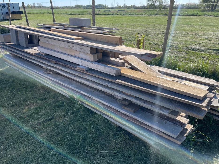 Deski szalunkowe, szalunki